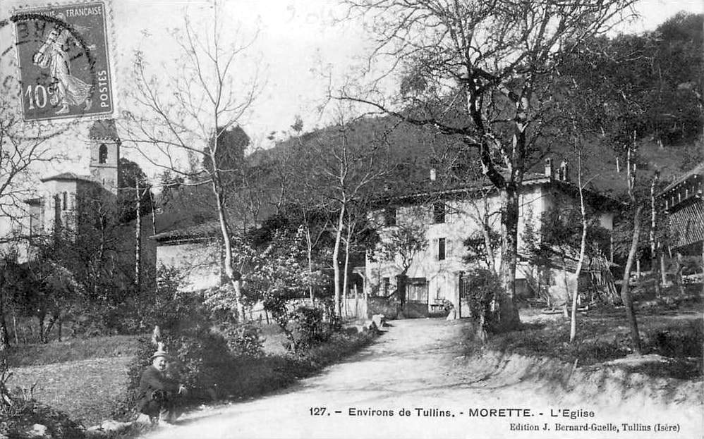 eglise de morette isere