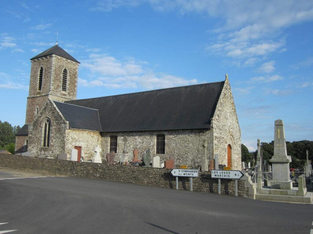 eglise de moulines saint martin calvados