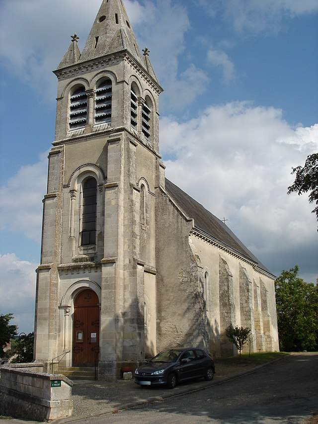 eglise de neons sur creuse indre