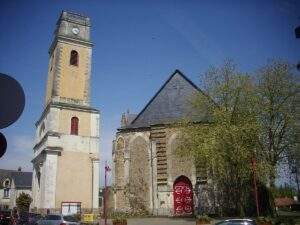 eglise de nort sur erdre eglise saint christophe loire atlantique
