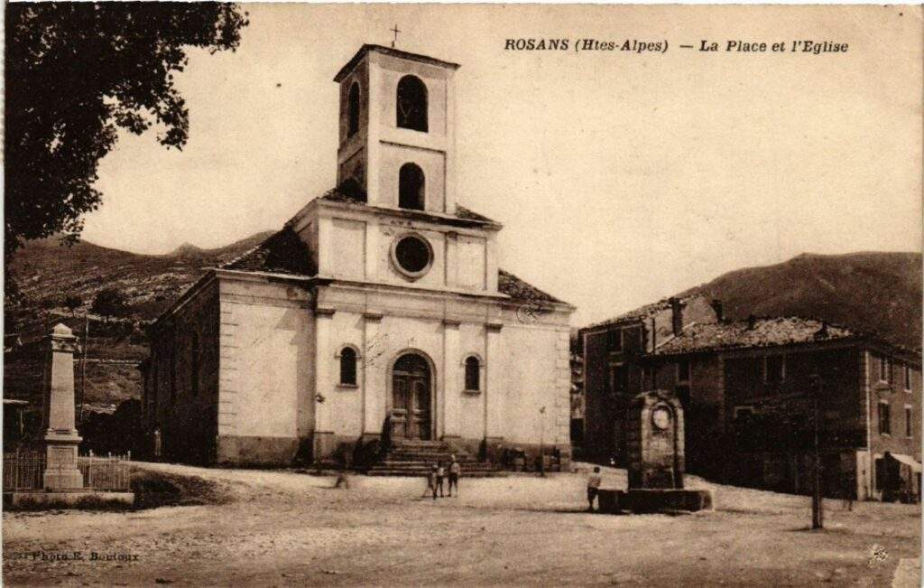 eglise de rosans hautes alpes