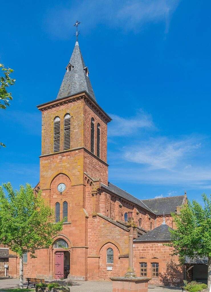 eglise de saint christophe vallon aveyron