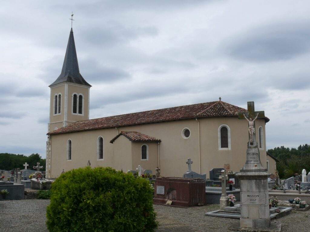 eglise de saint cricq du gave landes