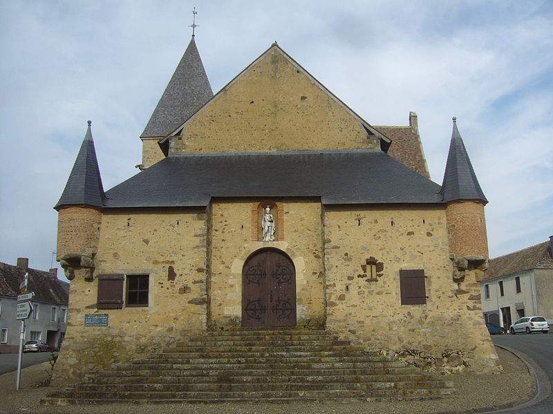 eglise de saint georges du rosay sarthe
