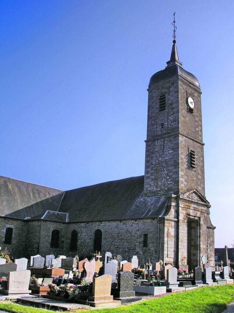 eglise de saint germain de tallevende saint germain de tallevende la lande vaumont