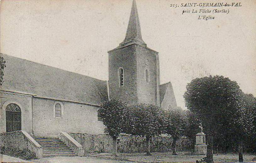 eglise de saint germain du val la fleche la fleche
