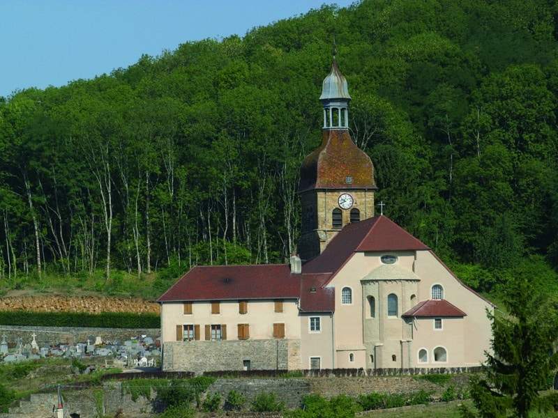 eglise de saint lothain jura