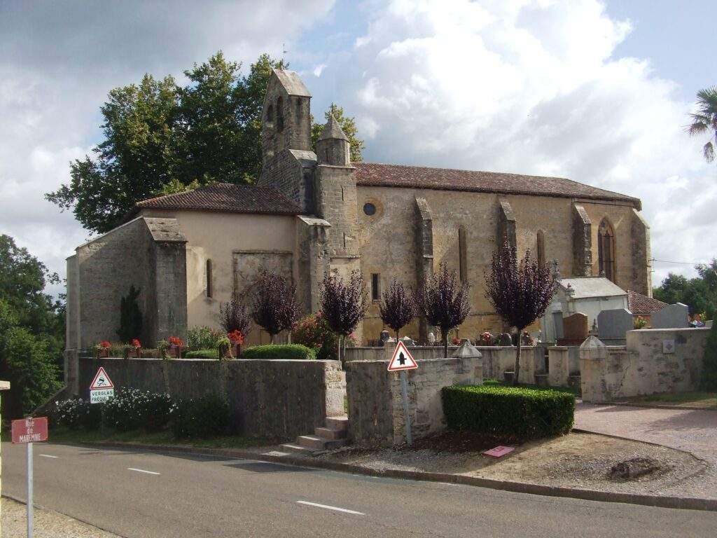 eglise de saint martin de hinx landes