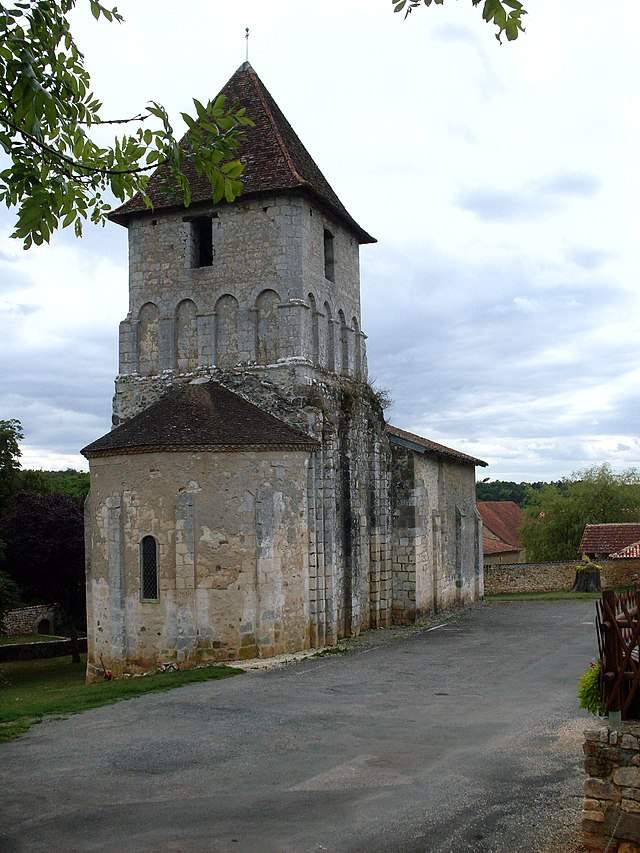 eglise de saint martin le pin dordogne
