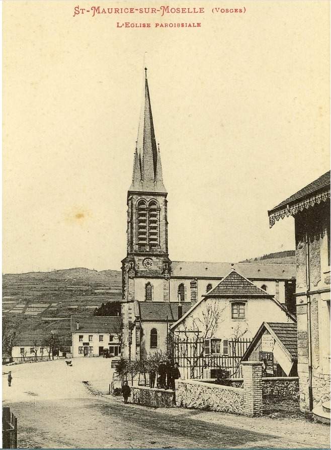 eglise de saint maurice sur moselle vosges