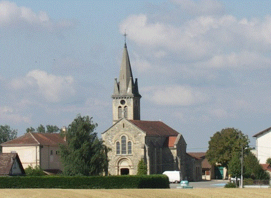 eglise de sainte anne sur gervonde isere