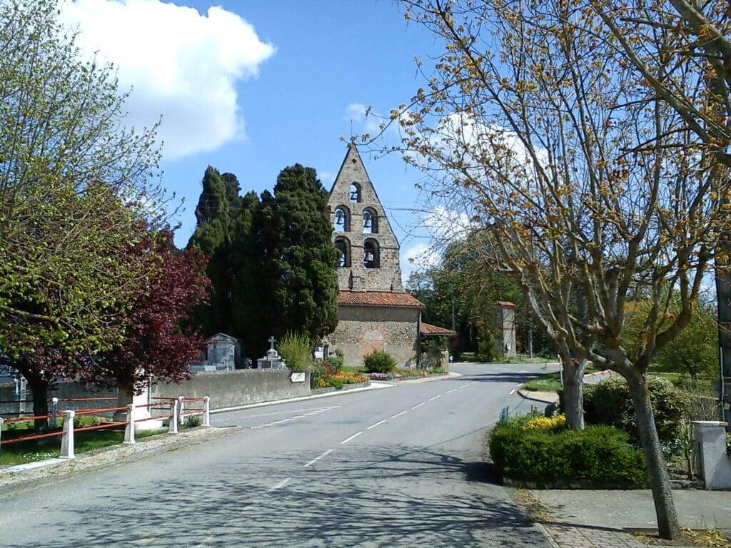 eglise de samouillan saint martin haute garonne