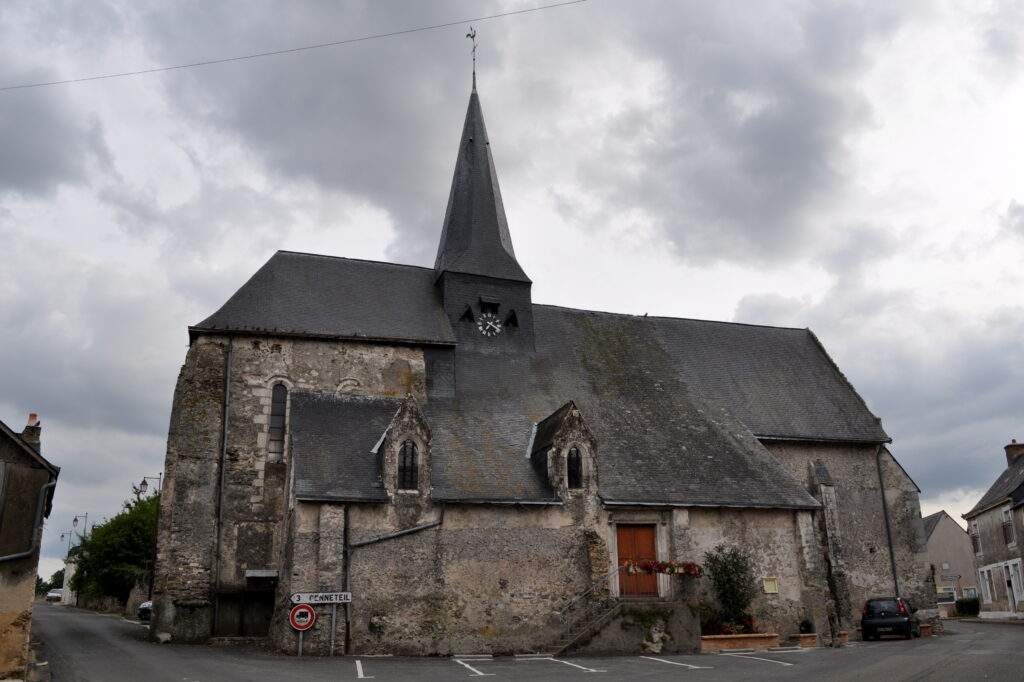 eglise de savigne sous le lude sarthe