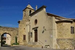 eglise de vacqueyras saint barthelemy vaucluse