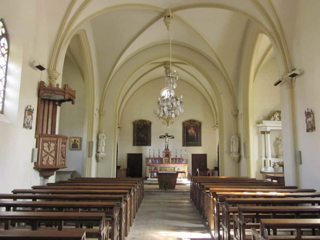 eglise de vannoz jura