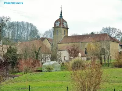 eglise de vellechevreux et courbenans haute saone