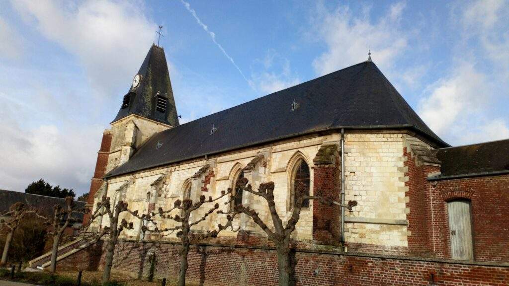 eglise de ville sur ancre somme