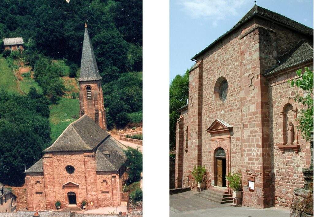 eglise de villecomtal aveyron