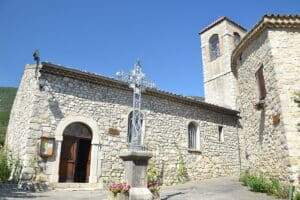 eglise de villeperdrix drome