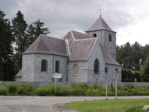 eglise de wallers en fagne nord