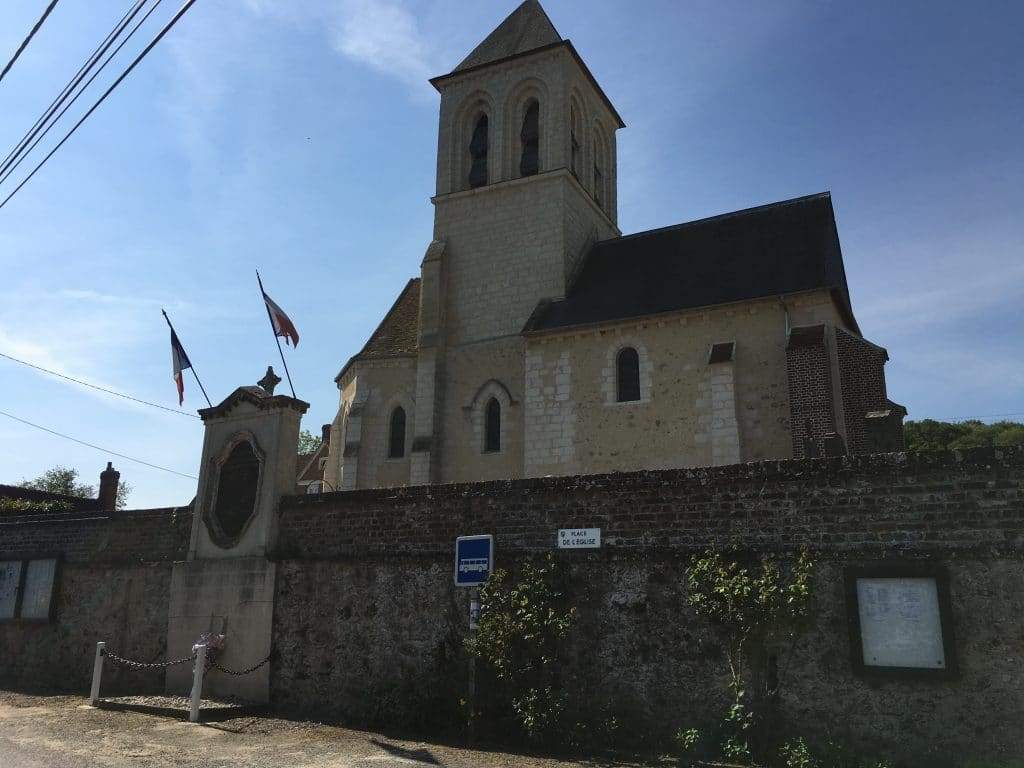 eglise lassomption de notre dame montreuil sur therain montreuil sur therain