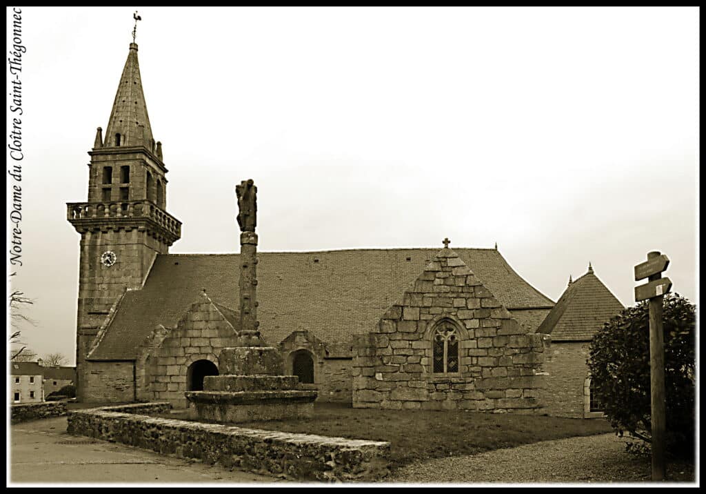 eglise le cloitre saint thegonnec le cloitre saint thegonnec