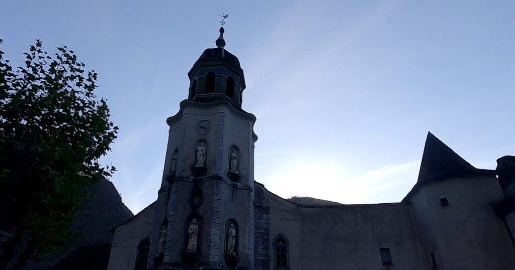 eglise nativite de la vierge notre dame de sarrance pyrenees atlantiques