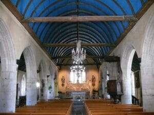 eglise notre dame dizel vor la foret fouesnant finistere