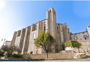 eglise notre dame et saint genest laudun lardoise
