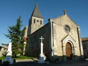 eglise palluaud saint cybard charente