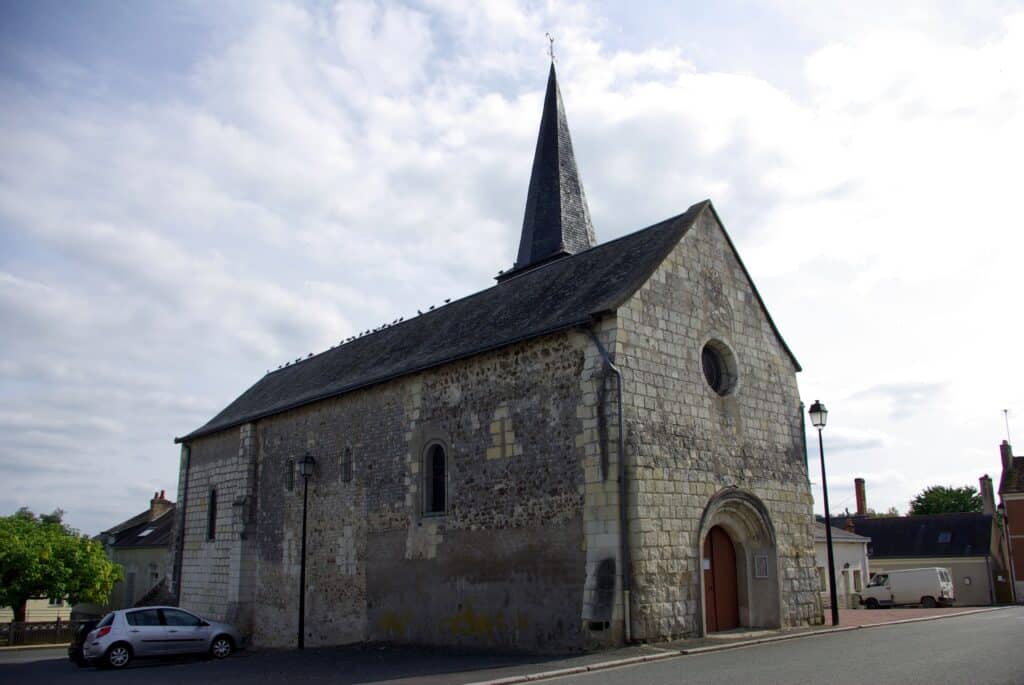 eglise saint aubin avrille les ponceaux