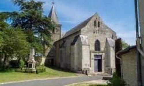 eglise saint aubin le coudray macouard