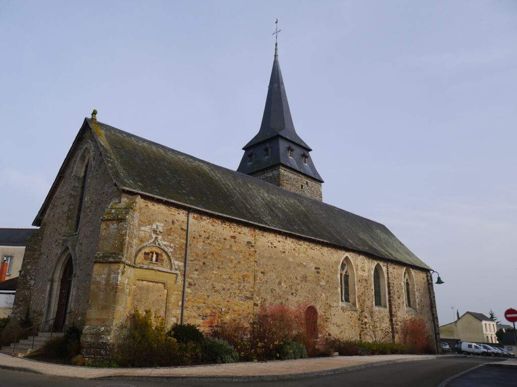 eglise saint aubin loigne sur mayenne