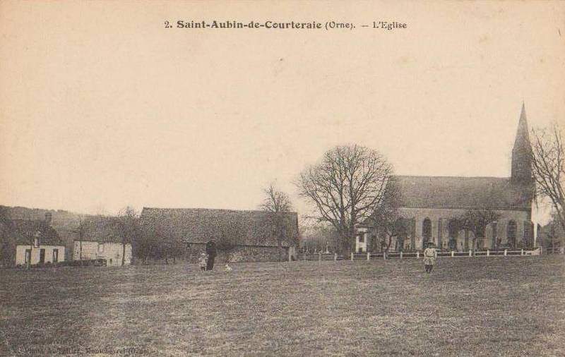 eglise saint aubin saint aubin de courteraie orne