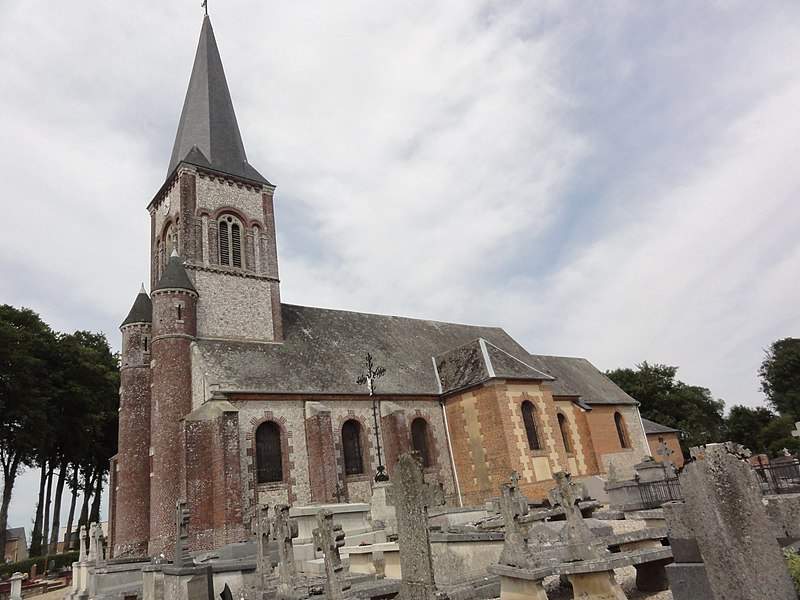 eglise saint aubin yvecrique