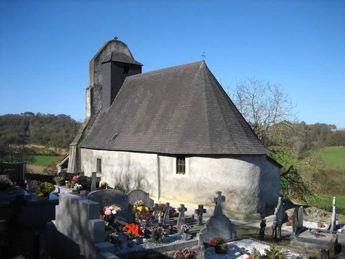 eglise saint barthelemy a larrory moncayolle larrory mendibieu