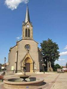 eglise saint baudier la maxe