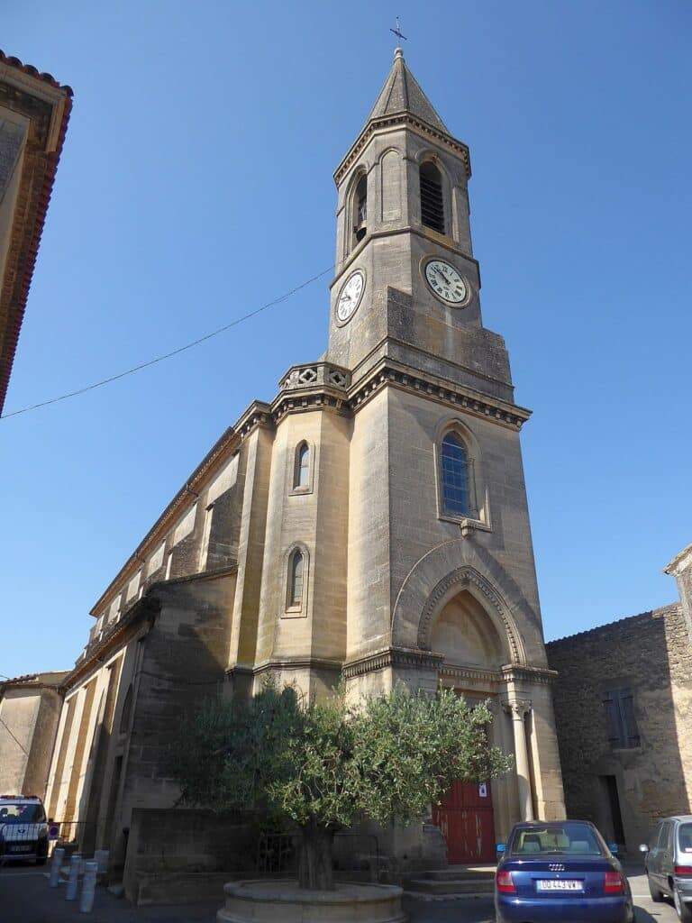 eglise saint christophe castillon du gard