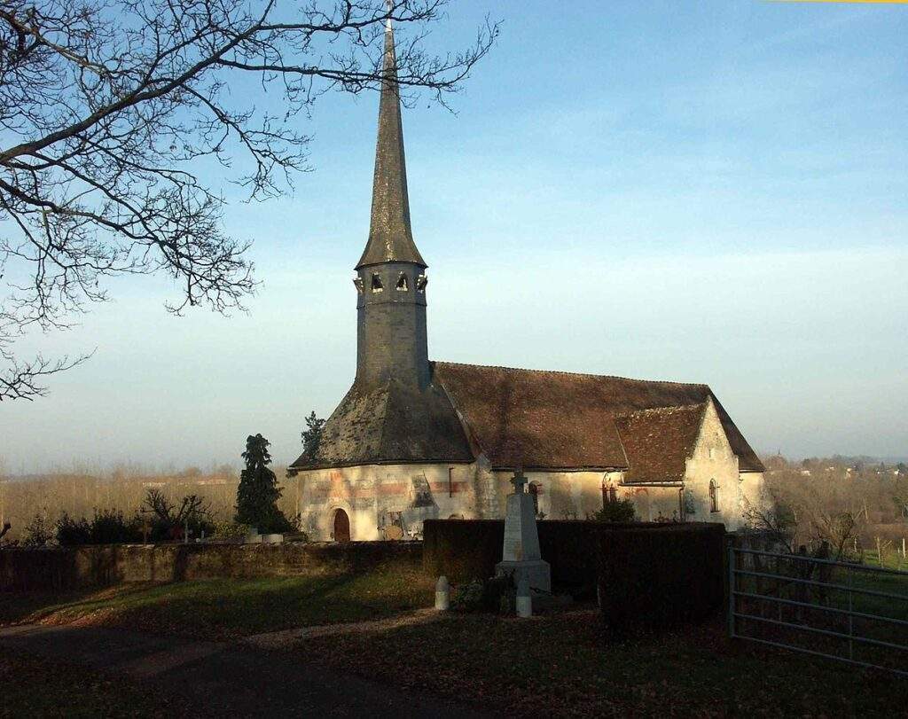 eglise saint denis ginai orne