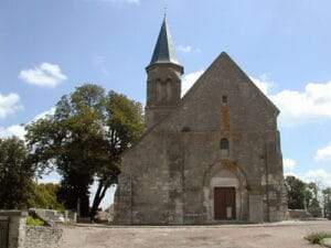 eglise saint etienne au montceaux le coudray montceaux