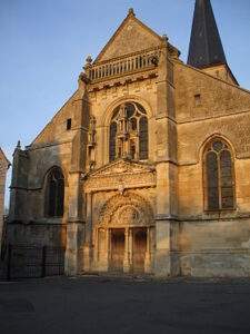 eglise saint georges belloy en france