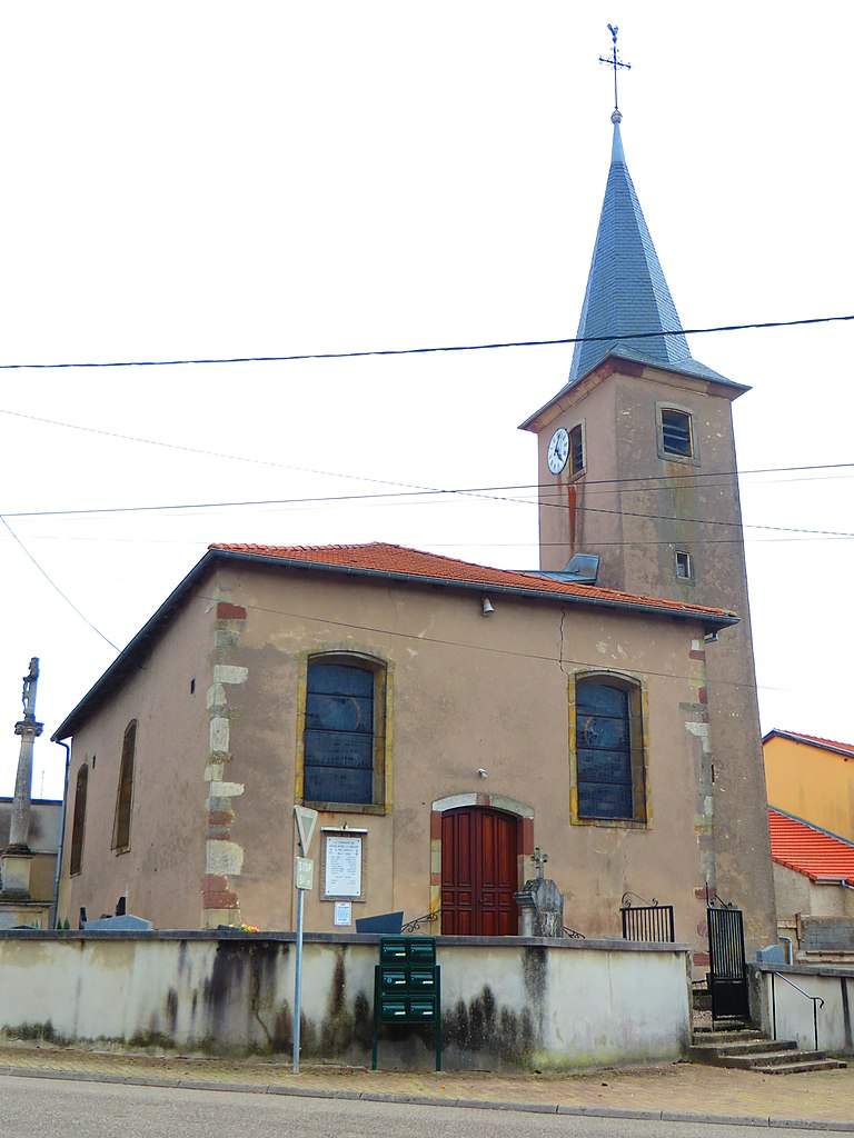 eglise saint georges gueblange les dieuze