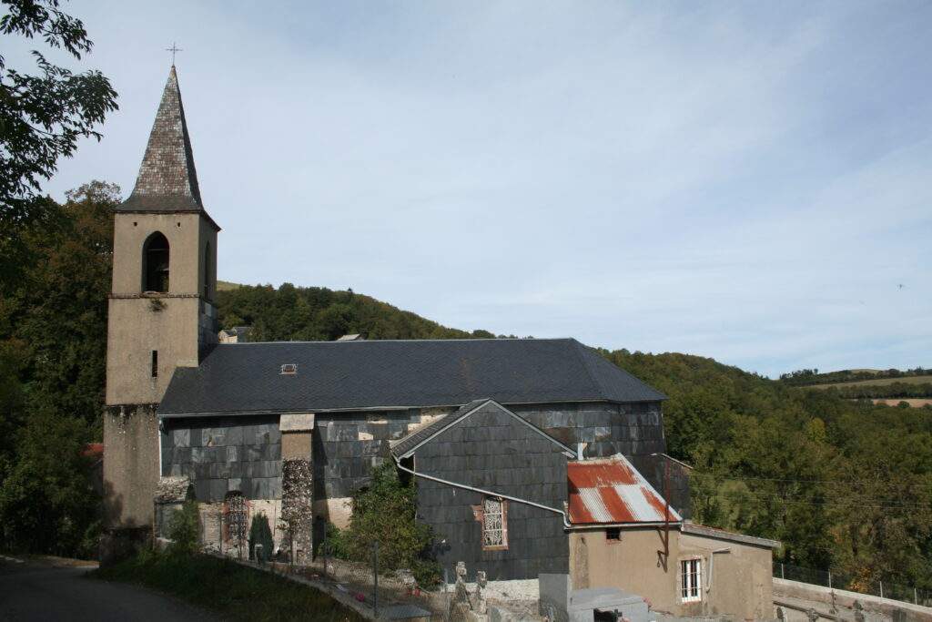eglise saint hilaire des cabannes moulin mage