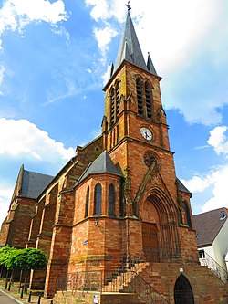 eglise saint hubert etzling