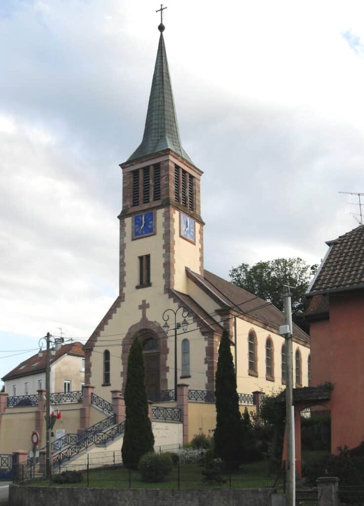 eglise saint hubert seppois le haut
