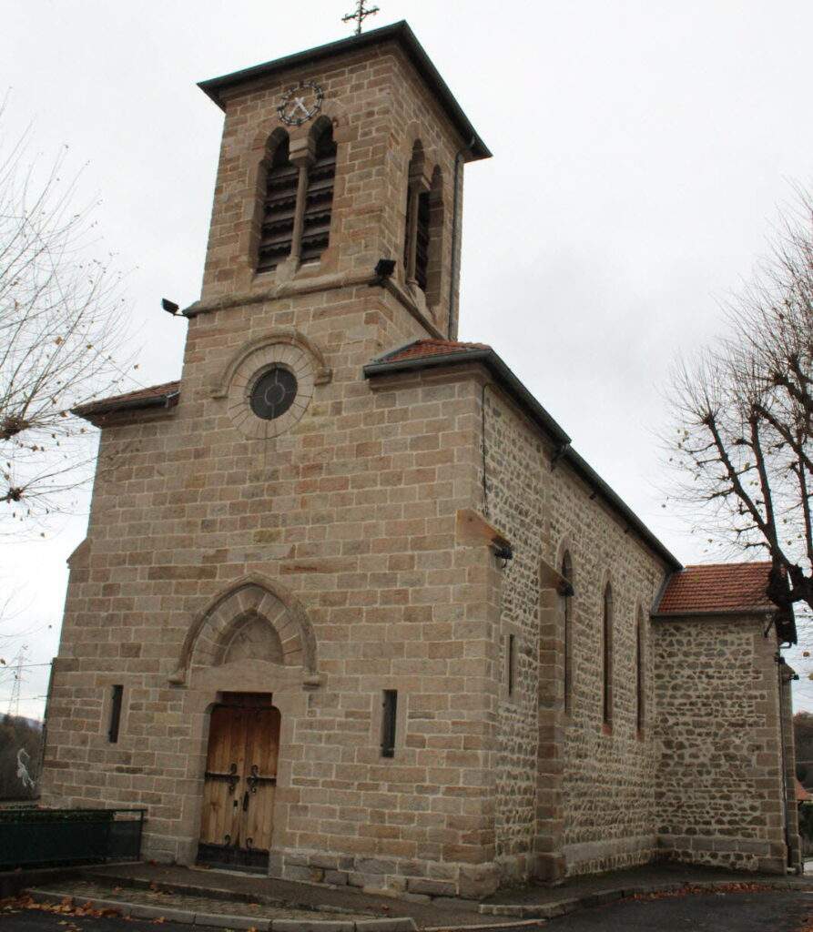 eglise saint jean baptiste a chazeau firminy