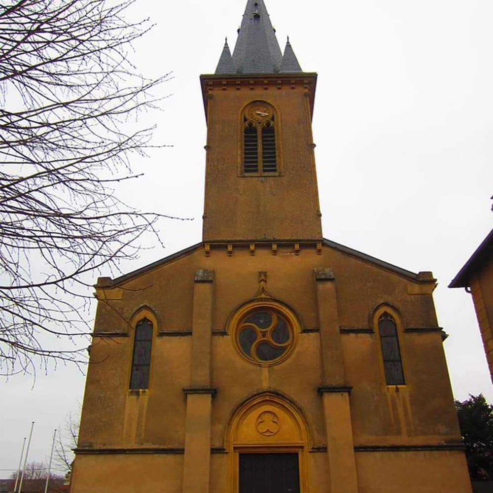 eglise saint jean baptiste augny