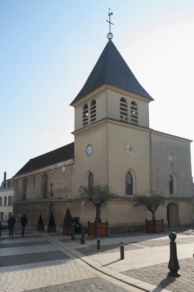 eglise saint jean baptiste carrieres sur seine
