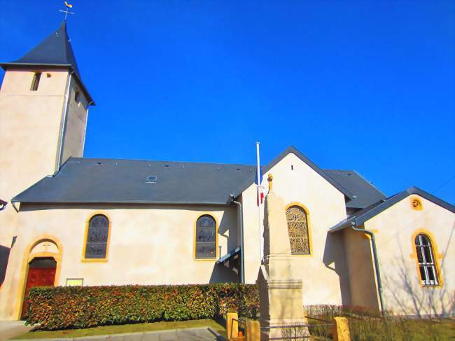 eglise saint jean baptiste chailly les ennery