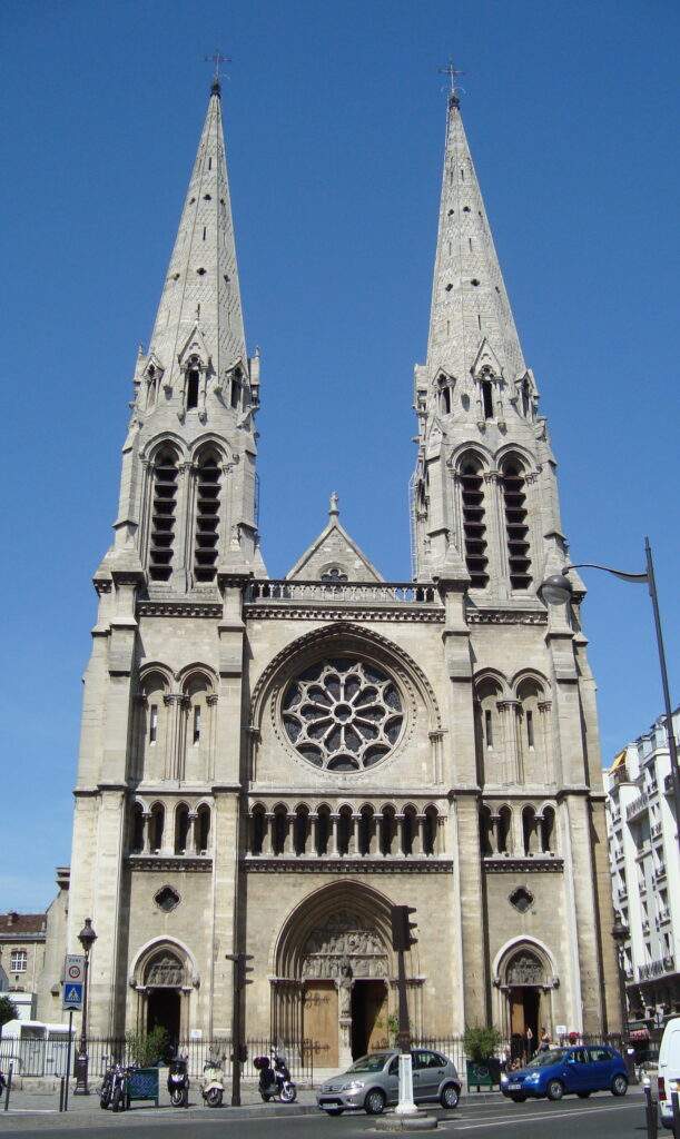 eglise saint jean baptiste de belleville paris
